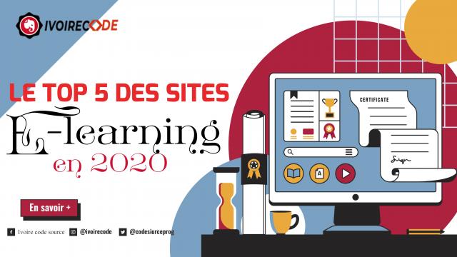 Top 5 des e-learning en 2020